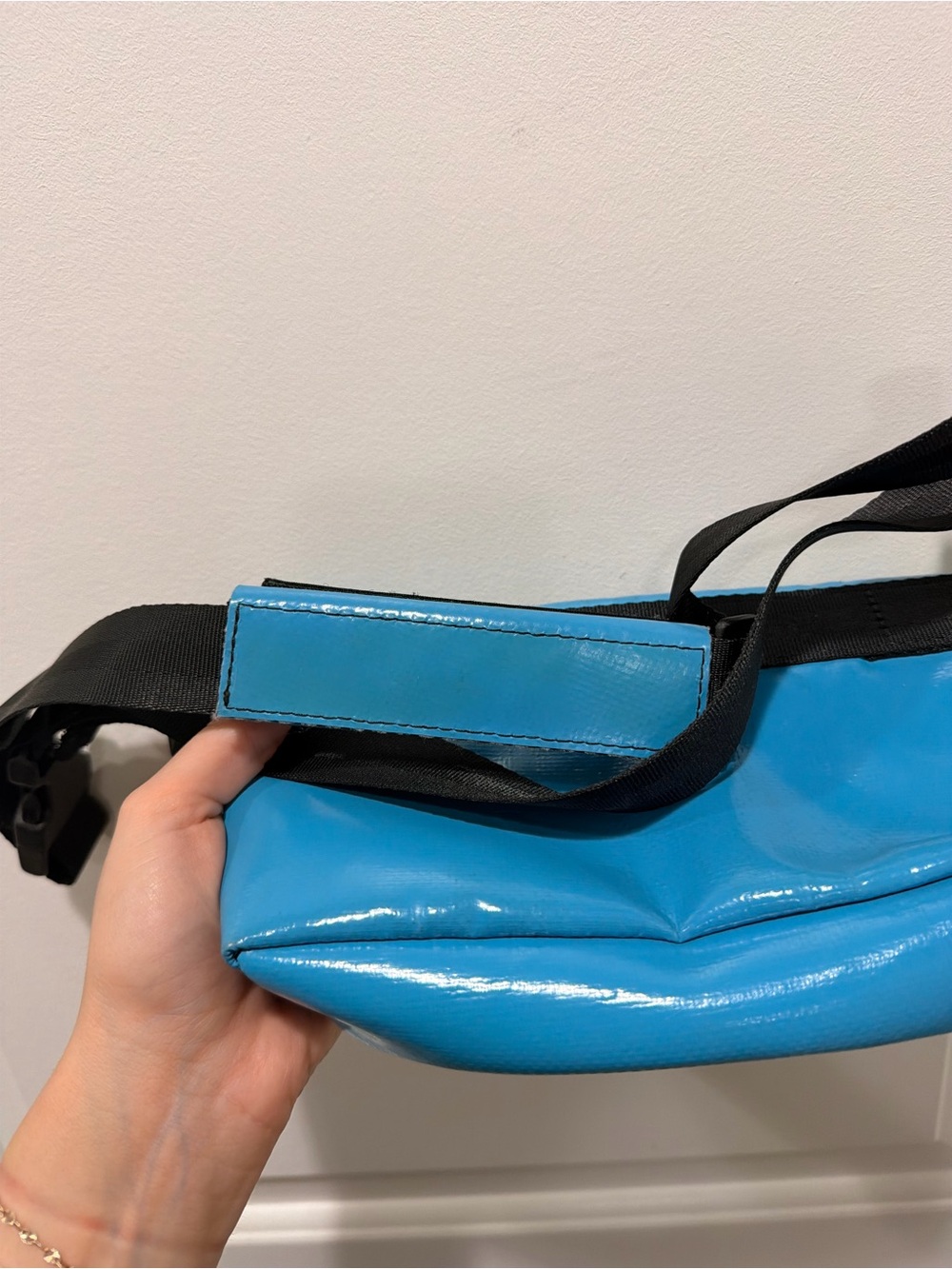Freitag F40 JAMIE Sky Blue Sling Unisex Crossbody Messenger Hip Bag - Picture 6 of 13